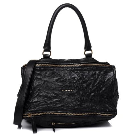 GIVENCHY Tumbled Sheepskin Medium Pandora Black